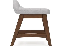 Lyncott Desk Chair In Brown/Light Gray