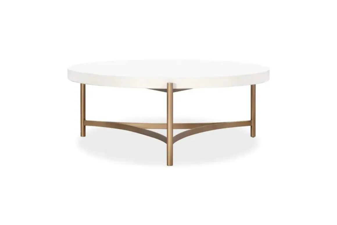 Lyon Coffee Table In Ivory
