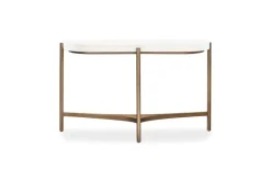 Lyon Console Table In Ivory