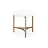 Lyon End Table In Ivory