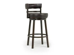 Madrid Swivel Barstool In Gray