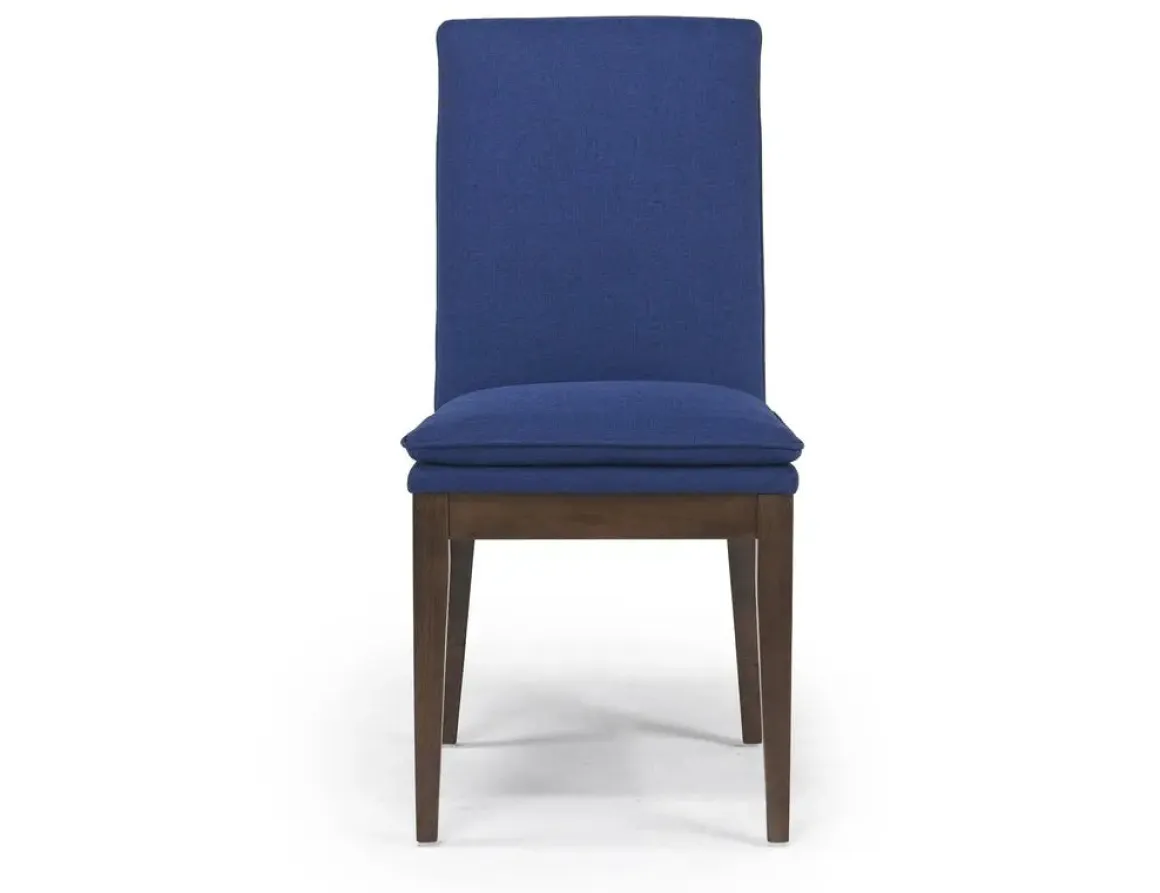 Maggie Side Chair In Walnut, Set Of 2