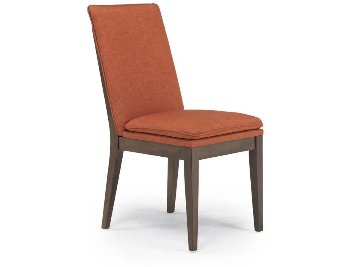 Maggie Side Chair In Walnut, Set Of 2