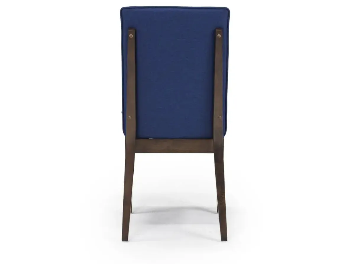 Maggie Side Chair In Walnut, Set Of 2