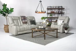 Malibu 3 Power Recliner In Chocolate Leather