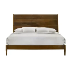 Malibu Panel Bed In Walnut, Twin