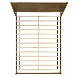 Malibu Panel Bed In Walnut, Twin