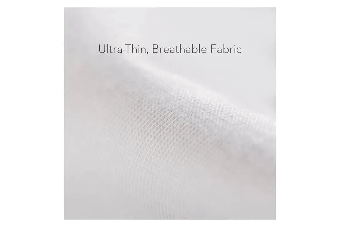 Malouf Sleeptite 5 Side Mattress Pad In White, Twin