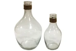 Marcin Vases In Glass, Set Of 2