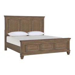 Mariana Bed, Dresser, Mirror & Nightstand In Vintage Creme, Queen