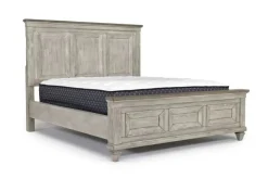 Mariana Bed, Dresser, Mirror & Nightstand In Vintage Creme, Queen