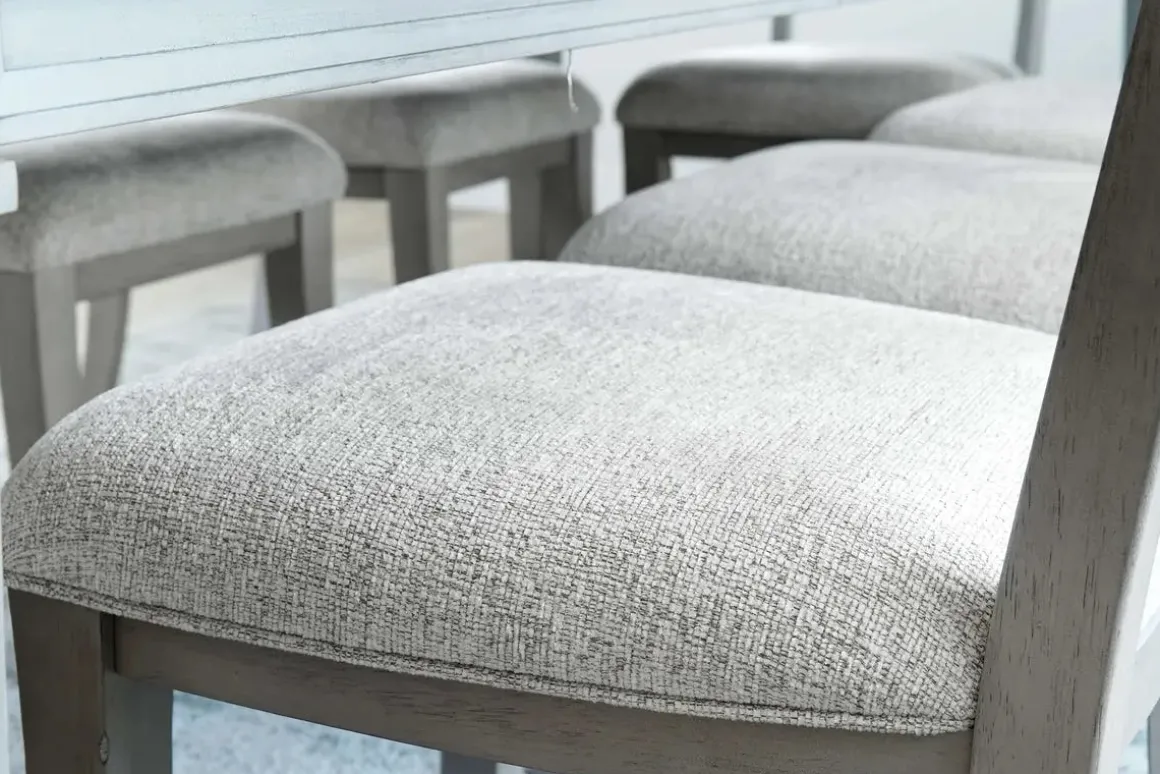 Mariana Dining Table & 8 Chairs In Vintage Mocha