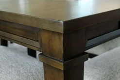 Mariana Dining Table & 4 Chairs In Vintage Mocha