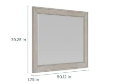 Mariana Mirror In Vintage Creme