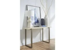 Mario Sofa Table In Travertine