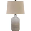 Marnina Table Lamp In Taupe