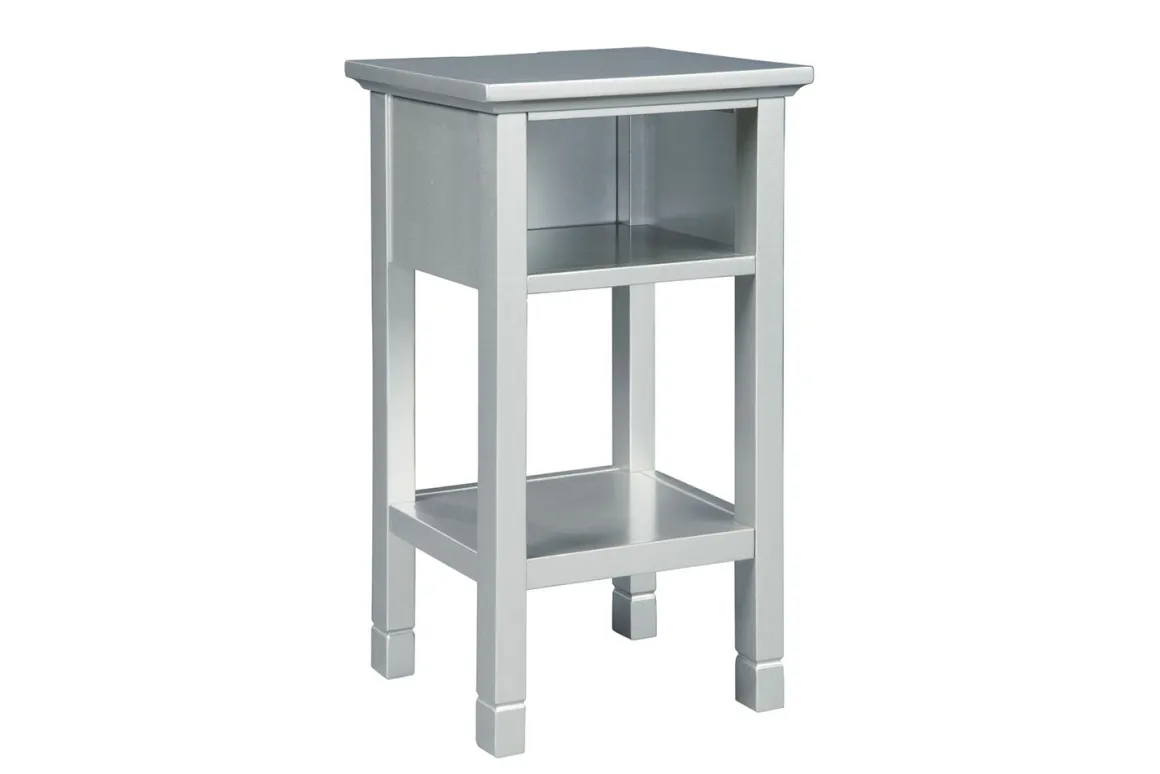 Marnville Accent Table W/ Usb Charger In Espresso
