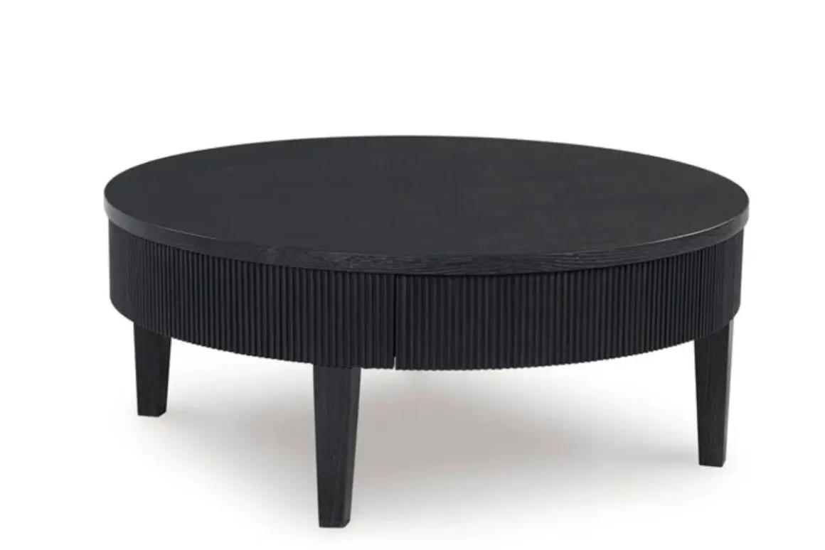 Marstream Coffee Table In Charcoal Black