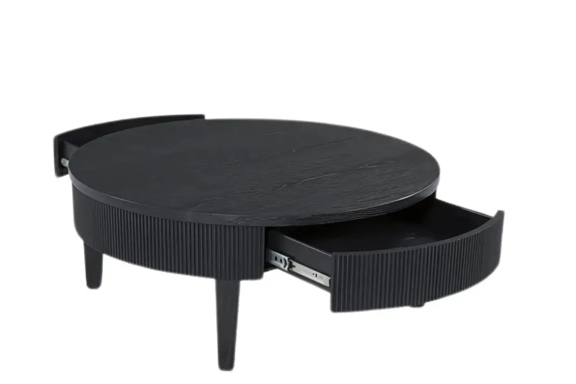 Marstream Coffee Table In Charcoal Black