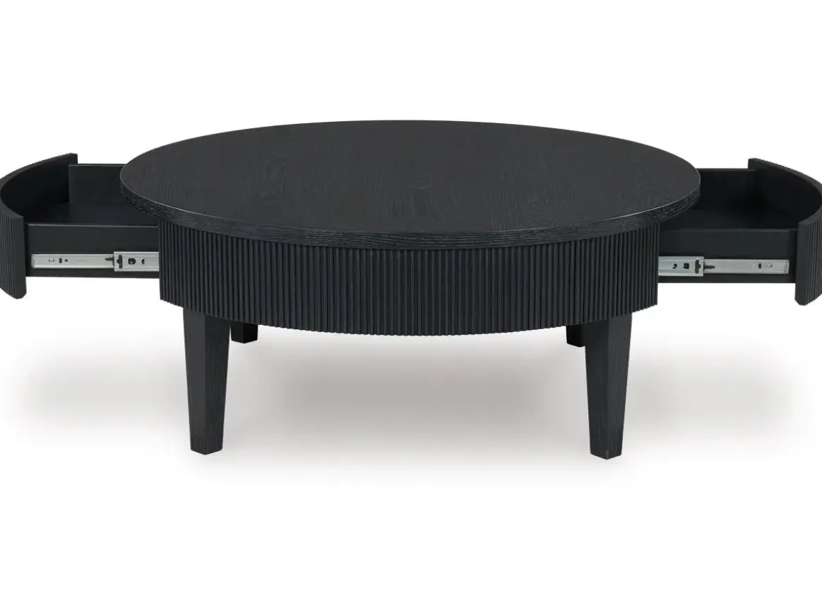 Marstream Coffee Table In Charcoal Black
