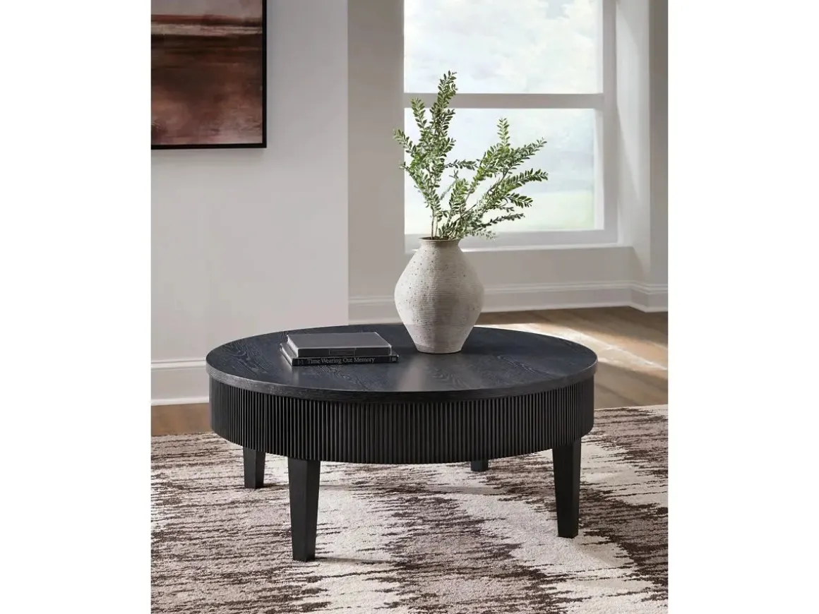 Marstream Coffee Table In Charcoal Black