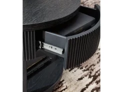 Marstream End Table In Charcoal Black