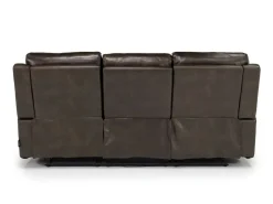Martina Reclining Sofa & Loveseat In Dark Brown