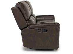 Martina Reclining Sofa In Dark Brown