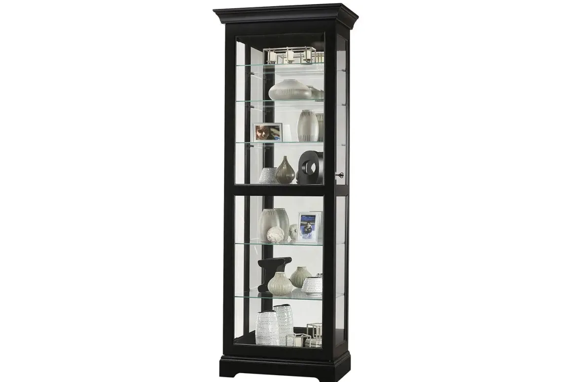Martindale Curio Cabinet In Gray