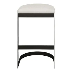 Maude Outdoor Barstool In Black