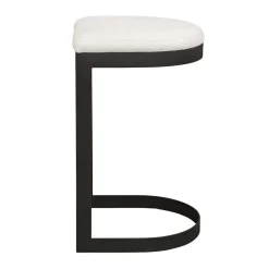 Maude Outdoor Barstool In Black