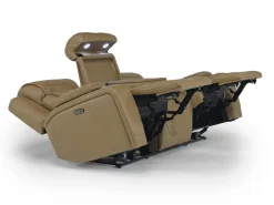 Max 2 Power Sofa In Aline Butternut Leather