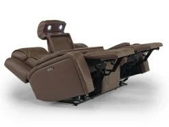 Max 2 Power Sofa In Aline Butternut Leather