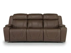 Max 2 Power Sofa In Aline Butternut Leather