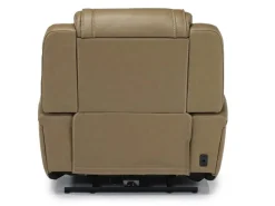 Max Power Recliner In Aline Butternut Leather