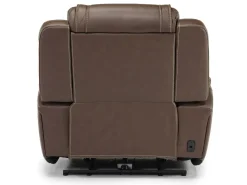 Max Power Recliner In Aline Butternut Leather