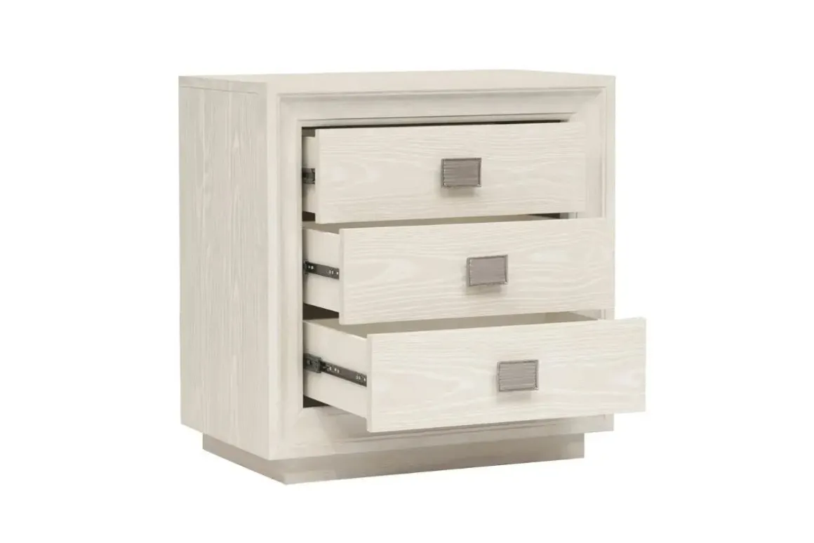 Maxime 2 Drawer Nightstand W/ Usb In Sugar