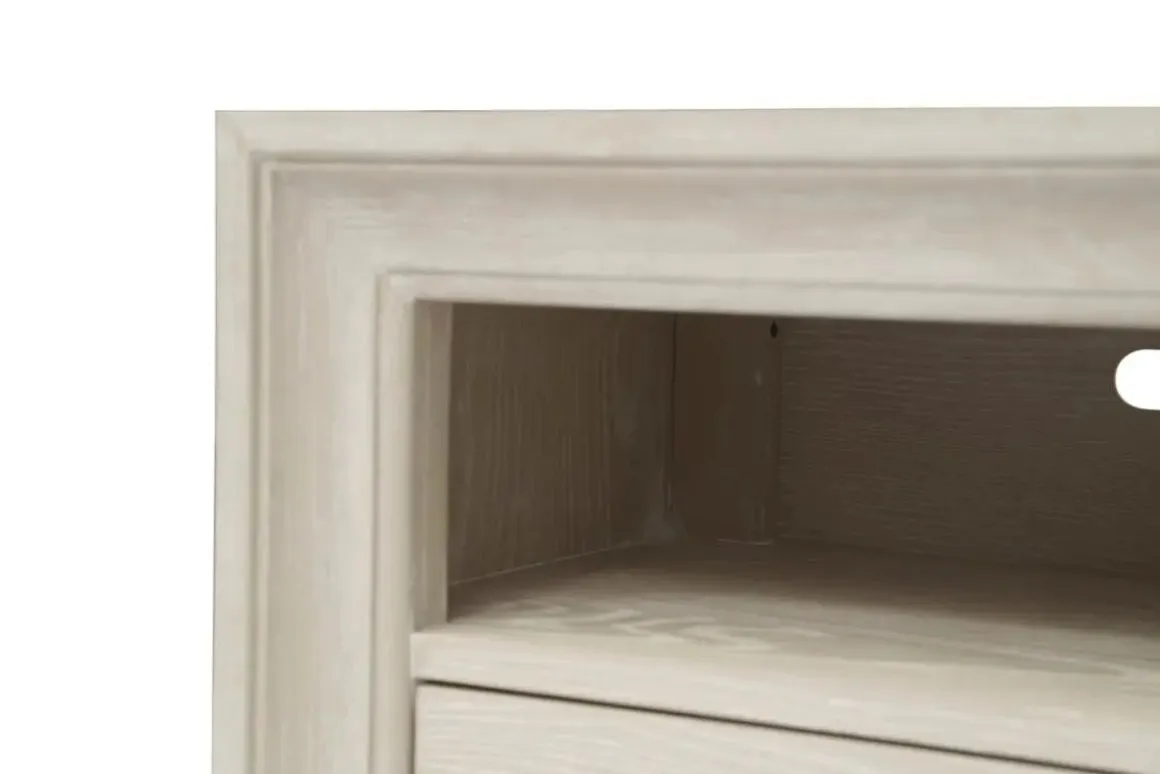Maxime 2 Drawer Nightstand W/ Usb In Sugar