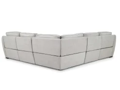 Mayflower 5 Piece 2 Power Sectional In Ashland Sand