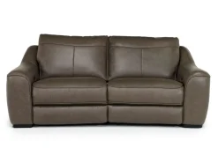 Mayflower 2 Power Loveseat In Seville Umber Leather