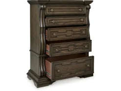 Maylee Chest In Dark Brown