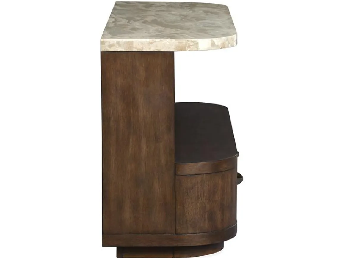 Mcpherson Sofa Table In Burnt Umber