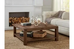 Meadow Coffee Table In Brick Brown