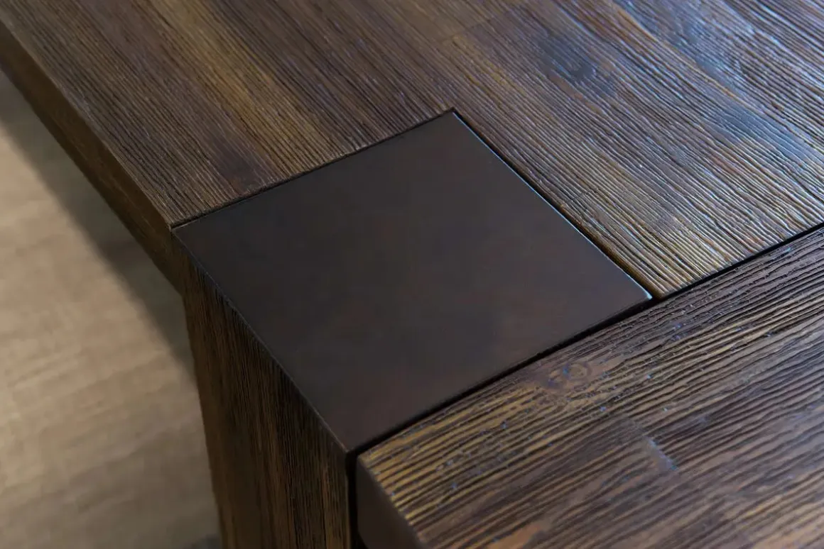 Meadow Counter Height Dining Table & 4 Stools In Brown