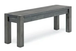 Meadow Dining Bench In Gray