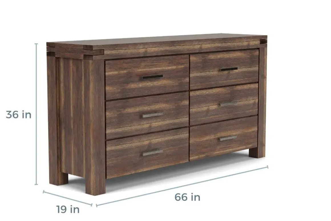 Meadow Dresser In Gray