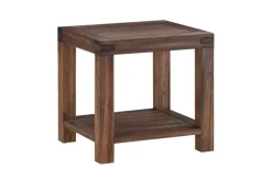 Meadow End Table In Brick Brown