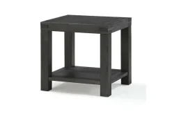 Meadow End Table In Brick Brown