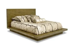 Melbourne Panel Bed, Dresser, Mirror & Nightstand In Brown Mel, Full