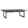 Menorca Outdoor Coffee Table In Dark Gray